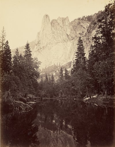 [La Sentinella, 3270 piedi]. da Carleton Watkins