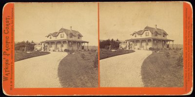 Residenza non identificata, probabilmente in California da Carleton Watkins