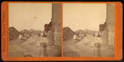 Vista del molo delle opere di fusione di piombo e argento di Selby, San Francisco, Cal da Carleton Watkins