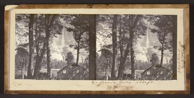 Cascate di Yosemite. 2630 piedi da Carleton Watkins