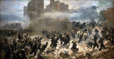 La Breccia di Porta Pia - Roma, 20/09/1870 da Carlo Ademollo