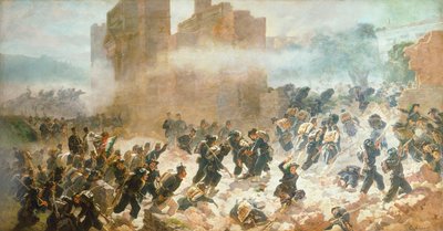 La breccia di Porta Pia a Roma, 20 settembre da Carlo Ademollo