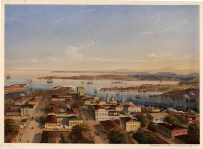 Veduta generale di Sebastopoli, 1856 da Carlo Bossoli
