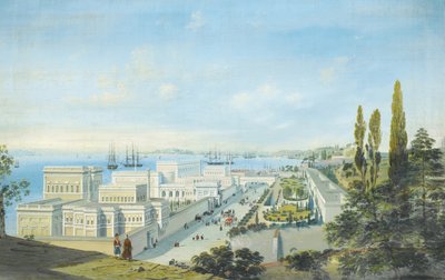 Il Palazzo Ciragan a Costantinopoli da Carlo Bossoli