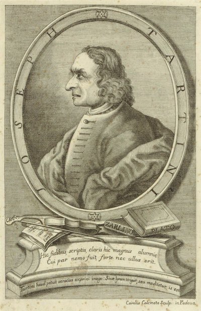 Personaggio raffigurato:  Giuseppe Tartini da Carlo Calcinotto