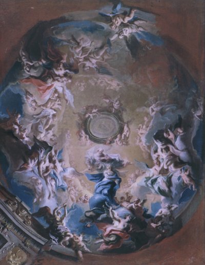 Dio Padre che riceve la Madonna dell