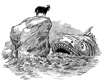 Illustrazione di Pinocchio di Carlo Chiostri (1863-1939), uno dei primi illustratori italiani dell