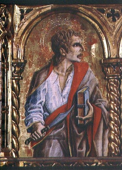San Bartolomeo (dettaglio dal polittico di Sant