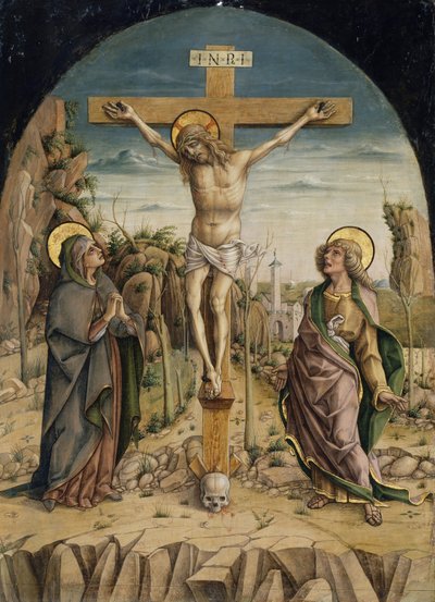 La crocifissione, c.1487 da Carlo Crivelli