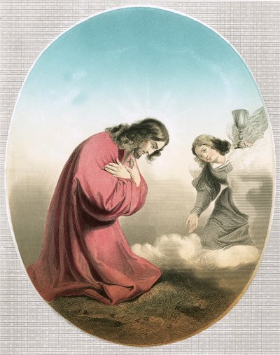 Angelo che appare a Cristo da Carlo Dolci
