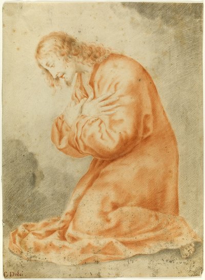 Cristo in ginocchio da Carlo Dolci