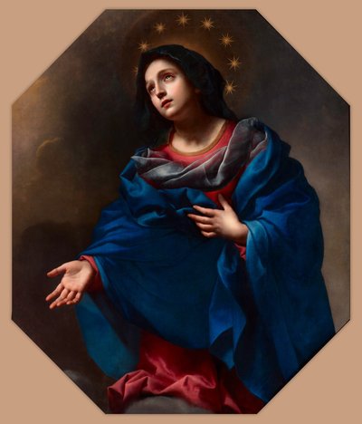 Madonna in gloria da Carlo Dolci