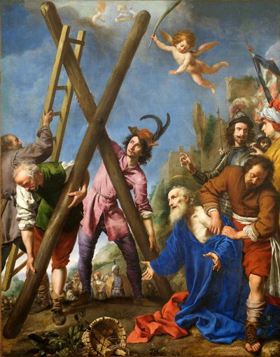 San Andrea che prega prima del martirio da Carlo Dolci