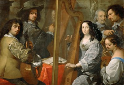 Autoritratto con famiglia, c. 1650 da Carlo Francesco Nuvolone