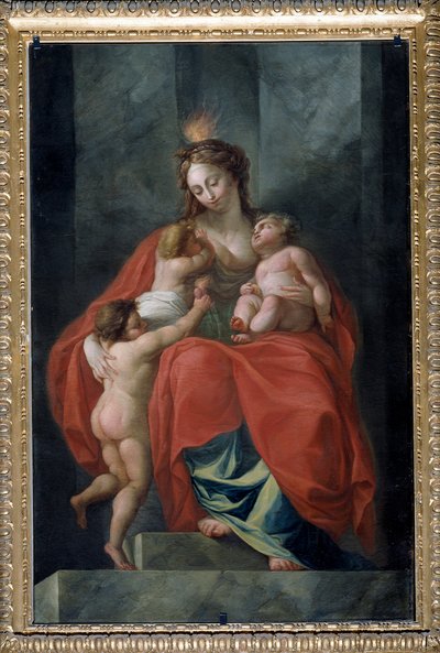 Allegoria dei tredici valori della repubblica: la Carità da Carlo Giuseppe Ratti