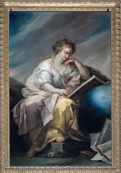Allegoria dei tredici valori della repubblica: la storia (dopo il 1783) da Carlo Giuseppe Ratti