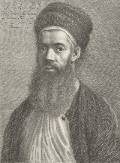 Autoritratto in abito turco, XVIII secolo da Carlo Gregori