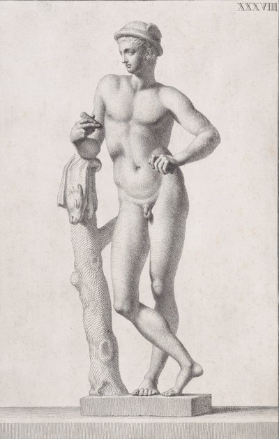 Statua di Mercurio da Carlo Gregori