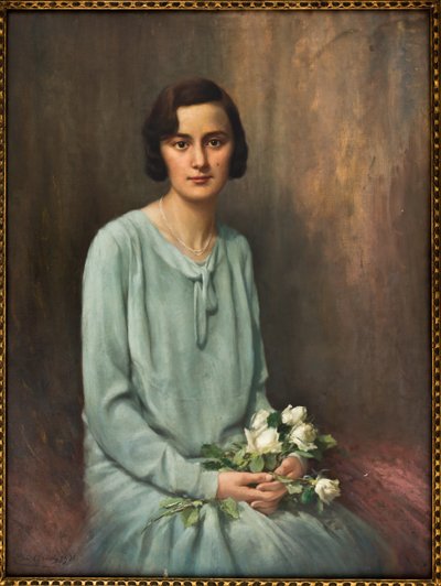 Ritratto di Nina Galletto da Carlo Grossi