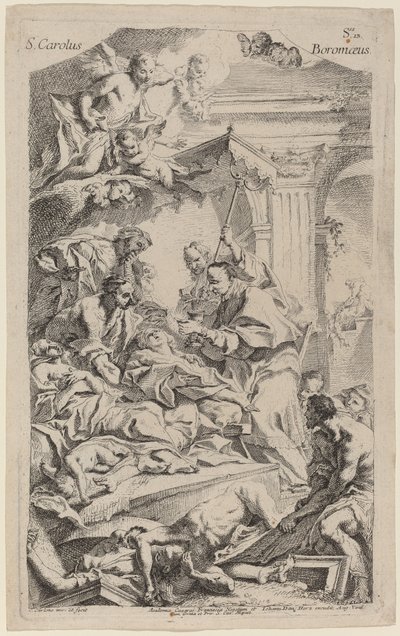 San Carlo Borromeo che dà l
