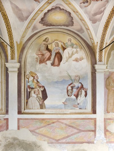 Incoronazione della Vergine (affresco) da Carlo Innocenzo Carloni