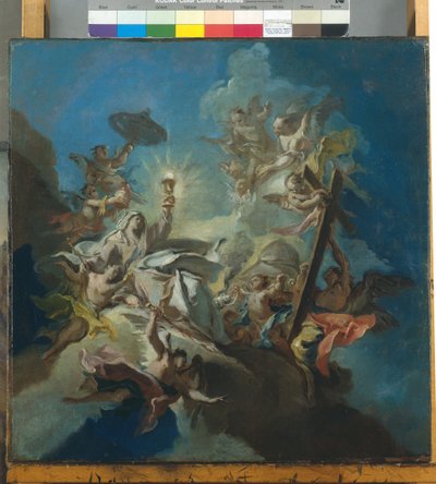 Il trionfo della Fede, c.1766 da Carlo Innocenzo Carloni