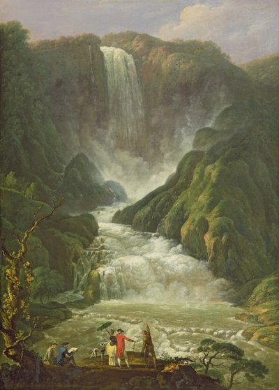 Le cascate di Terni da Carlo Labruzzi