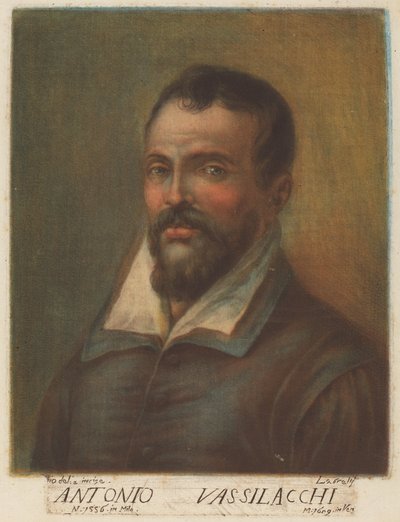 Antonio Vassilacchi, 1789 da Carlo Lasinio