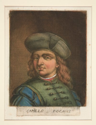 Camillo Bocacci, da Ritratti di pittori da Carlo Lasinio