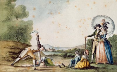 Gioco del saccomazzone da Carlo Lasinio