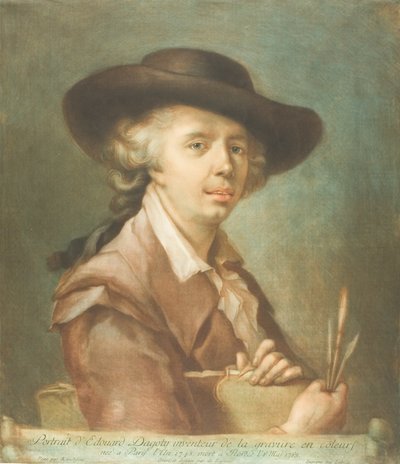 Ritratto di Edouard Dagoty da Carlo Lasinio