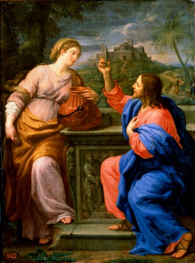 Cristo e la Samaritana al pozzo di Giacobbe da Carlo Maratta
