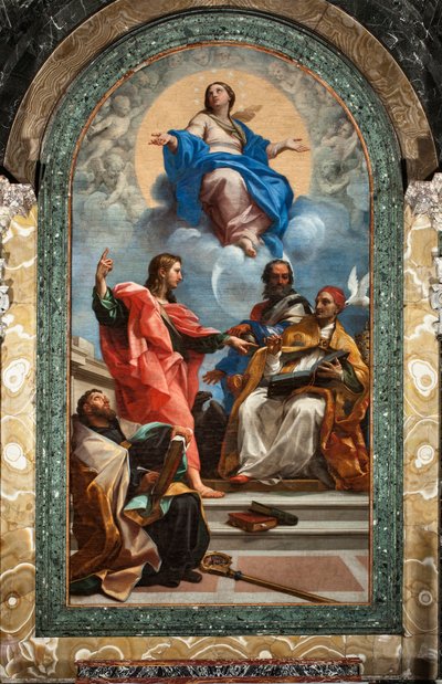Immacolata Concezione e San Giovanni Evangelista, San Gregorio Magno, San Giovanni Crisostomo e Sant