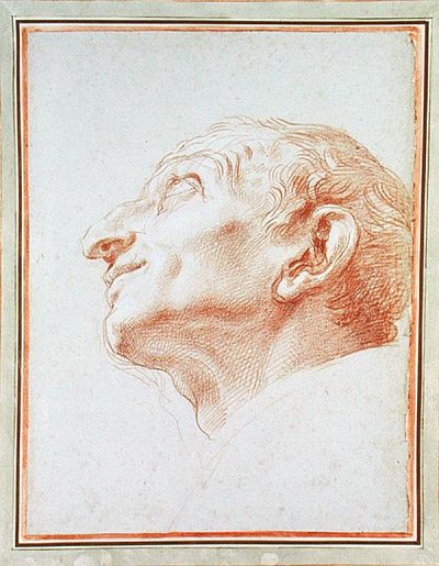 Studio per la testa di San Carlo Borromeo da Carlo Maratta or Maratti