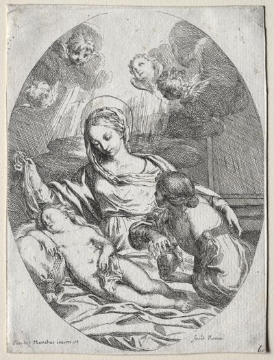 Madonna col Bambino e la Maddalena da Carlo Maratti