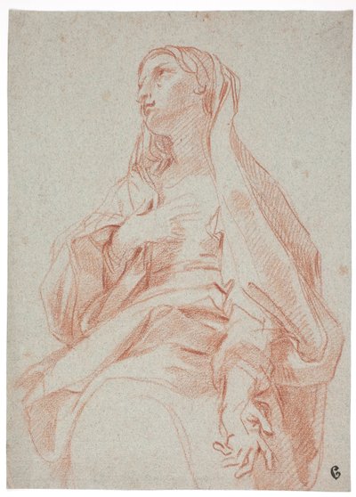 La Madonna che fa un gesto di intercessione da Carlo Maratti