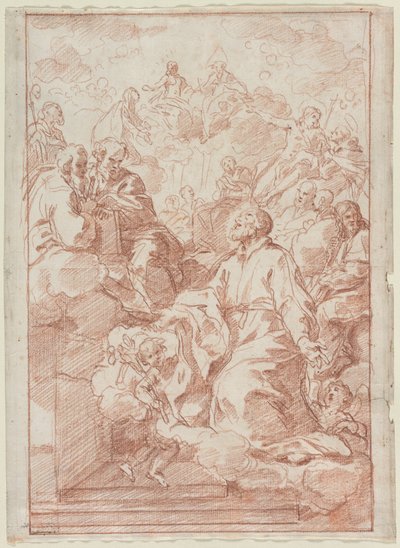 Visione di San Filippo Neri, c. 1673-75 da Carlo Maratta or Maratti