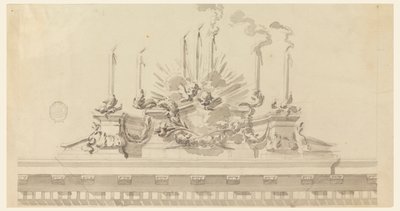 Progetto per la decorazione di una cerimonia da Carlo Marchionni