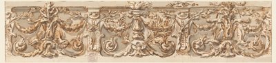 Disegno, Progetto di un fregio, 1770 ca. da Carlo Marchionni