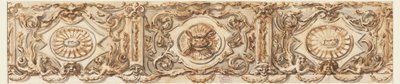 Disegno, Progetto di un fregio, 1770 ca. da Carlo Marchionni
