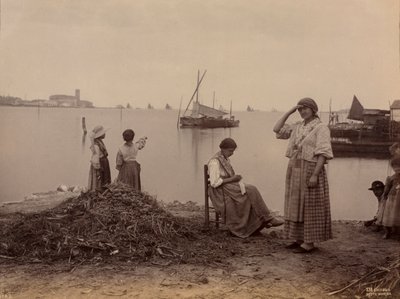 Chioggia, sotto la Marina da Carlo Naya