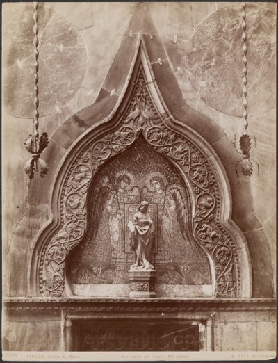 Cappella di San Marco - Sopra la porta del tesoro da Carlo Naya