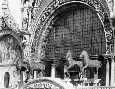 I cavalli della Basilica di San Marco a Venezia - fotografia di C. Naya da Carlo Naya