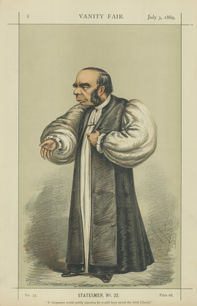 Vescovo di Peterborough (Dr Magee) da Carlo Pellegrini