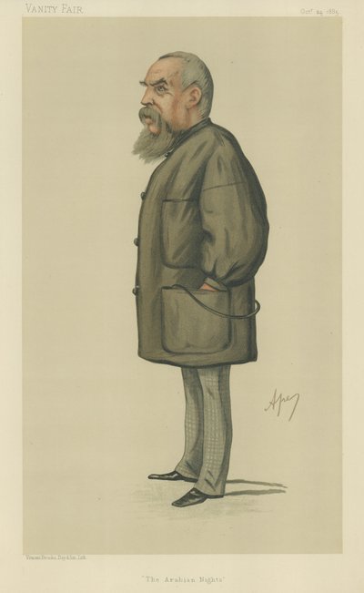 Capitano Sir Richard Francis Burton da Carlo Pellegrini