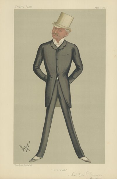 Colonnello George E Gouraud da Carlo Pellegrini