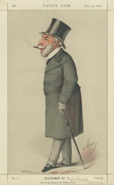 Conte Rudolph Apponyi da Carlo Pellegrini