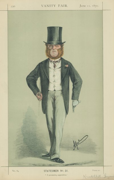 Edward Hugessen Knatchbull-Hugessen, Barone Brabourne da Carlo Pellegrini