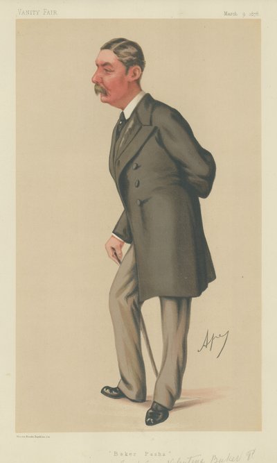 Tenente Generale Valentine Baker da Carlo Pellegrini