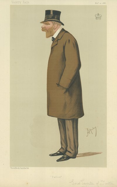 Lord Egerton di Tatton da Carlo Pellegrini